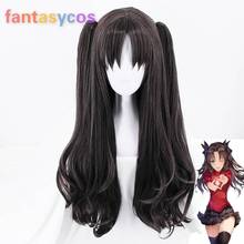 Tohsaka Rin Fate Stay Night Cosplay Wig Long Wavy Synthetic Hair Fate Grand Order Wigs + Free Wig Cap 2024 - buy cheap