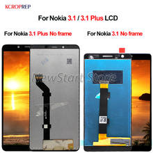 For Nokia 3.1 Plus LCD For Nokia 3.1 lcd Display Touch Screen Digitizer Assembly For Nokia 3.1Plus LCD Replacement Accessory 2024 - buy cheap