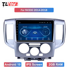 Radio con GPS para coche, reproductor Multimedia con Android 10, 9 pulgadas, IPS, 2.5D, WiFi, estéreo, para 1NISSAN NV200, 2009, 2010, 2011, 2012-2016 2024 - compra barato