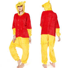 Halloween Female Cosplay Winnie Bear Costume Party Role Playing Animal Pajama Woman Adult Cartoon Costume 2024 - buy cheap