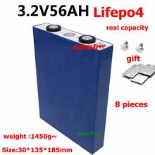 4pcs 3.2V 56Ah 75Ah 90Ah 105Ah Lifepo4 battery 3.2V cells 3C discharge rate for 12v 24v 48v lithium battery pack diy 2024 - buy cheap