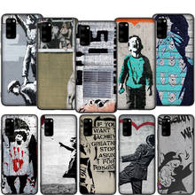 T176 Street Art Banksy Graffiti Case for Samsung Galaxy Note 8 9 10 S6 S7 S8 S9 S10 S10E S20 Ultra Plus Edge Lite 2024 - buy cheap