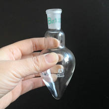 1PCS 25ml/50ml/100ml 14/19/24# Chemistry lab pear shape glass flask 2024 - buy cheap