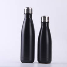 Termo de botella de agua de boca pequeña de acero inoxidable, frasco de vacío de Cola de 500ml 2024 - compra barato