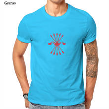 Оптовая продажа, футболка Falange в испанском стиле унисекс с принтом, забавная женская футболка с коротким рукавом, 101987 2024 - купить недорого