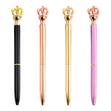 20pcs/set Gift Pen for Wedding Hot Sales Crown Metal Ballpoint Pen Queen Scepter Metal Pen Fashion Gift Pen Wholesale Girl Gift 2024 - buy cheap