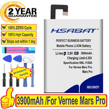 Аккумулятор HSABAT 3900 мАч для Vernee Mars Pro, 100% оригинал 2024 - купить недорого