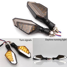 Motorcycle LED Turn Signal Light Motocross Flashing Light for Honda CBR 600 1000 RR F4 F4i CB 919F For Yamaha TMAX 500 530 2024 - buy cheap