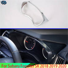 Para Subaru Forester 2018 SK 2019 decorar accesorios ABS centro de la consola Interior del Panel de instrumentos alrededor trim 2024 - compra barato