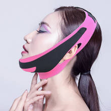Thin Facial Belt V Face Bandage Reduce Double Chin Slim Lift Up Face Lifting Slimming Beauty Tool PInk And Black Dropship 2024 - buy cheap