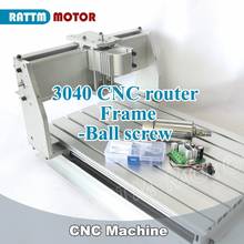 2021 Sale Wood Lathe Cnc Router Machine New 3040 CNC Router Milling Machine Mechanical Kit Ball Screw with 300w for Dc Spindle 2024 - buy cheap