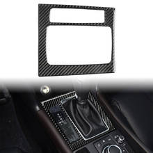 Carbon Fiber ABS Car Console Gear Shift Pane Frame Cover For Mazda 3 Axela 2017-2018 2024 - buy cheap