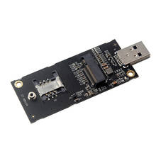 NGFF M.2 KEY B to USB 3.0 Adapter with SIM Card Slot for ME906E EM7305 EM7345 EM7355 EM7430 NGFF interface communication module 2024 - buy cheap