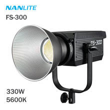 Nanlite-Luz LED de estudio de fotografía, FS-300, 330W, 5600K, luz continua, grabación de vídeo, Luz suave 2024 - compra barato