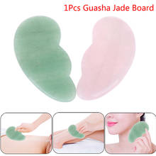 Natural Jade Guasha Board Natural Stone Scraper GuaSha Tools For Face Neck Body Pressure Therapy 2024 - buy cheap