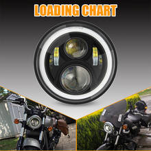 7 inch 60W High/Low Beam for Honda CB400 CB500 CB1300 Headlamp 6000K 7INCH LED Headlight For Honda 2024 - buy cheap
