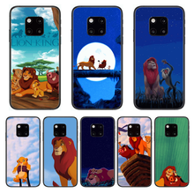 Funda de teléfono The Lion King para Huawei mate 30, 10, 20, 40 Lite, Smart Z Pro, negra, 3D, Coque, pintura, funda de Hoesjes 2024 - compra barato