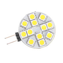 Bombillas de luz marina de control remoto, lámpara de 2W, G4, 12 SMD, 5050 LED, blanco cálido 2024 - compra barato