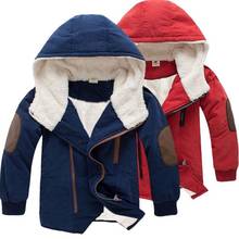 2021 Baby Boys Cotton Winter Fashion Jacket&Outwear,Children Korean Cotton-padded Jacket,Baby Boys Winter Warm Coat 4-10Y 2024 - buy cheap
