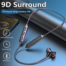 Wireless Bluetooth earphones Stereo Sports Headset with microphone Magnetic Earbuds waterproof Runing Headphone for xiaomi 2024 - buy cheap