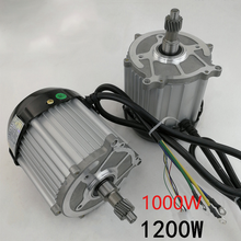 Electric three-wheeled or four-wheeled vehicle, permanent magnet DC brushless motor 1000W 1200W 60V 2024 - buy cheap