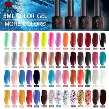 Gel Nail Polish For Manicure UV LED Nail Gel Varnish Hybrid Semi Permanent Gel Lacquer Nail Art Design 2024 - buy cheap