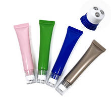 10pcs 20ml  Empty Eye Cream Essential Tube with 3 Beads Rollers Cosmetic Soft Hose Containers,Squeeze Skin Care Cream Soft Tube 2024 - buy cheap