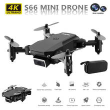 Mini Dron plegable con cámara HD 4K, cuadricóptero Profesional con Wifi y cámara doble, S66 FPV 2024 - compra barato
