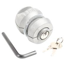 Anti-Theft Trailer Parts Hitch Lock Excellent Durable Zinc Alloy Process Ball Lock Coupling Tow Caravan 65x50x50mm 2024 - buy cheap