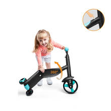 Scooter triciclo infantil 3 em 1, bicicleta de equilíbrio para crianças 2024 - compre barato