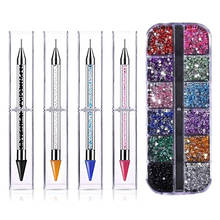 Drill Pens for 5D Diamond Painting,Point Drill Pens, Nail Rhinestone Picker, Dotting Pen Tool, DIY Beads Pearls Diamond Tool Pen 2024 - buy cheap