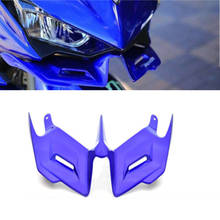 Motorcycle Front Aerodynamic Winglets Windshield Fairing Wing For yamaha YZF R3 R25 2014 2015 2016 2017 2018 Motor Accessories 2024 - buy cheap