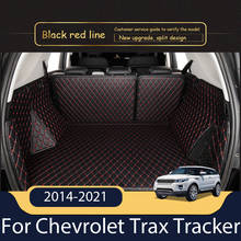 The Trunk Cargo Leather Liner Car Trunk Mat Cargo Compartment Floor Carpet Mud  For Chevrolet Trax Tracker 2014-2021 2024 - buy cheap