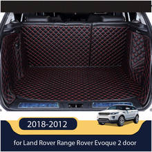 Good quality! Special car trunk mats for Land Rover Range Rover Evoque 2 door 2018-2012 waterproof cargo liner mat boot carpets 2024 - buy cheap