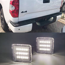 2Pcs Car LED Tail License Plate Light Canbus For Toyota Tacoma 2016-2019 Tundra 2014-2019 Number Plate Lamp Bulb 2024 - buy cheap