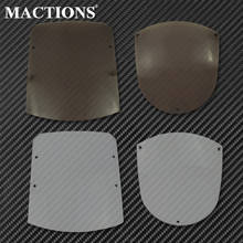 Motorcycle Windshield Quarter Fairing Wind Screen Protector ABS For Harley Sportster 883 XL883 XL1200 1988-up Dyna Fat Bob 95-05 2024 - buy cheap