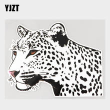 Yjzt adesivo automotivo 11c-0003, adesivo pvc de alta qualidade com estampa de leopardo, 15.2cm x 12.3cm 2024 - compre barato