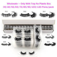30/60/90/100/120/240pairs/pack Visofree mink eyelashes bulk Natural lashes Reusable makeup False Eyelashes Faux cils wholesale 2024 - buy cheap