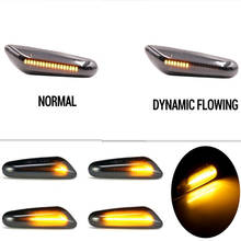 1Pair Car Turn Signal Lights Dynamic Flowing LED Indicator Blinker Lamp For BMW E90 E91 E92 E93 E46 E60 E82 E83 E87 E88 X1 X3 X5 2024 - buy cheap