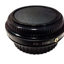 BGNING Lens Adapter FD-EOS Mount Adapter Ring For Glass FD Lens to EOS Cap Camera Camcorder Digital Infinity Focus 2024 - buy cheap