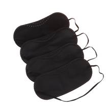 10Pcs/lot Soft Portable Blindfold Gift Travel Sleep Mask Fast Sleeping Eye Mask Eyeshade Cover Shade Patch Women Men 2024 - buy cheap
