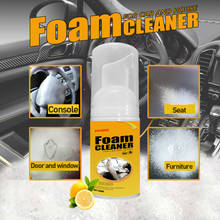 30ML Car Wash&Maintenance Multifunctional Cleaning Foam Powerful Cleaner Car Seat Interior Leather Detergent 2024 - buy cheap