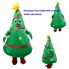 Christmas tree Inflatable costume Santa Claus Halloween Cosplay Unisex Costume Father Christmas Tree Reindeer Inflated costume 2024 - buy cheap