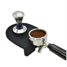 Almohadilla de silicona para Café Manual, esterilla de apisonamiento de café Barista, Espresso, Latte Art, soporte para pluma, accesorios de café para el hogar 2024 - compra barato