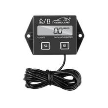 Kebidumei Motorcycle Engine tach Hour Meter guage 12v LCD Display Waterproof Car Motor Boat Digital Tachometer For Motorbike 2024 - купить недорого