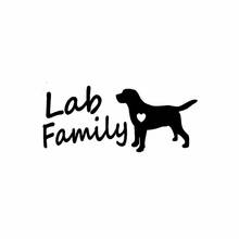 Lab Family Labrador Dog Labradoodle Gift Car Sticker Automobiles Motorcycles Exterior Accessories Vinyl Decals 2024 - buy cheap