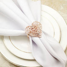 Anéis para guardanapos, decoração para festa, jantar chique, anel de guardanapo, 1 peça 2024 - compre barato