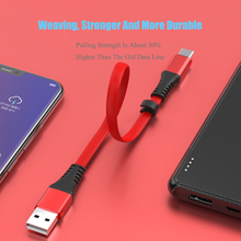 Cable Micro USB corto tipo c de 30cm, Cable de datos de sincronización de carga rápida, adaptador USB para iPhone, Samsung, Xiaomi, Huawei 2024 - compra barato