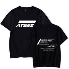 ATEEZ Summer T-shirt Women and Men New Korean Team Print T Shirts Short Sleeve Casual Tops Tee ATEEZ Plus Size Clothes 2024 - buy cheap