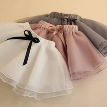 4 Colors Baby Girls Skirts Tutu Kids Ball Gown Bow Ballet Pettiskirts Tutu Kids Girls Skirt Dance Party Skirts 2024 - buy cheap